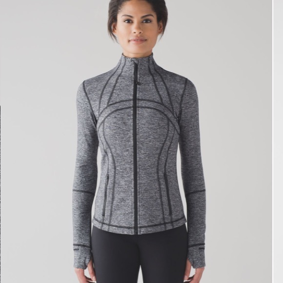 lululemon define jacket heathered black